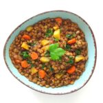 Grüne Linsen Eintopf vegan